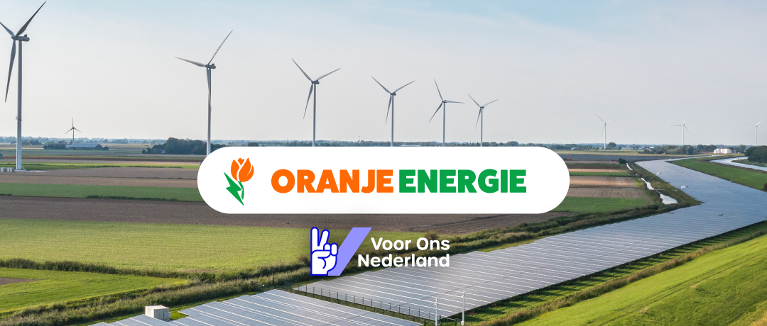 Nederland energieonafhankelijker met oranje energie